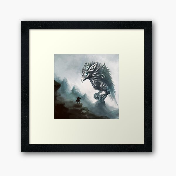Wingless Roc of Hunraan Hills Framed Art Print