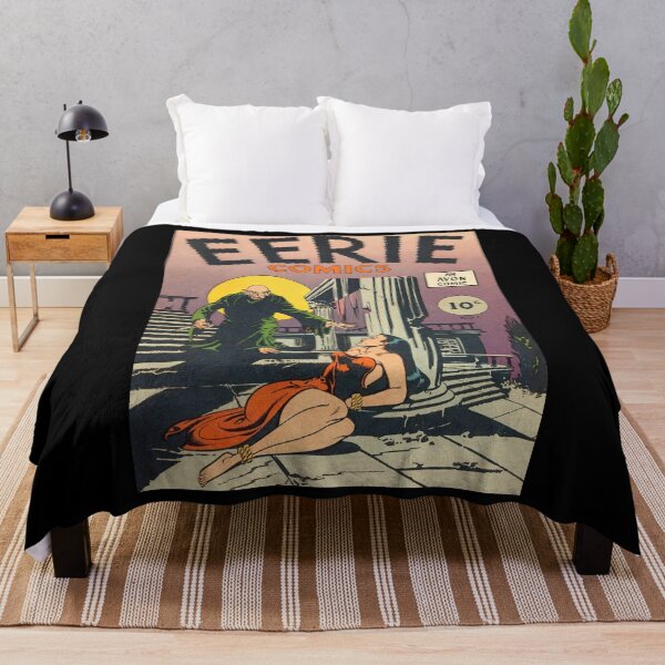 Item preview, Vintage golden age horror comic book Eerie designed and sold by beachcamper.