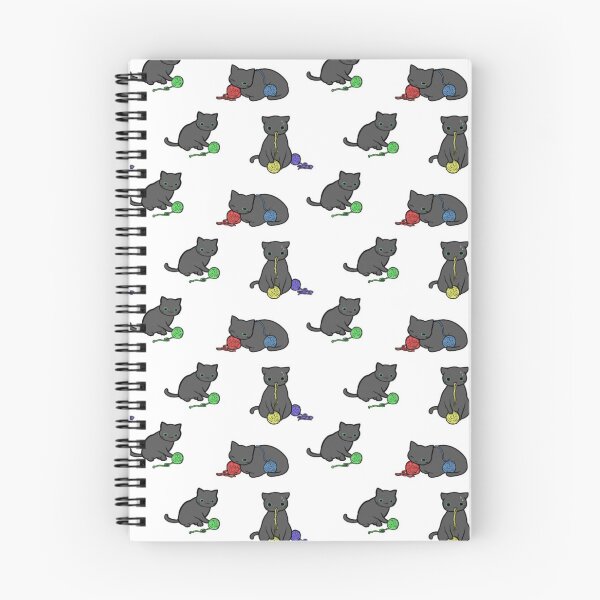 Item preview, Cute Cat Pattern designed and sold by Poetic Patterns Studio.