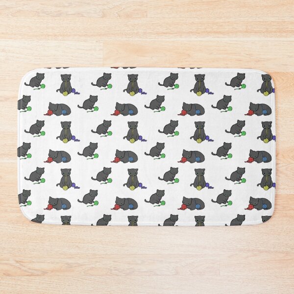 Item preview, Cute Cat Pattern designed and sold by Poetic Patterns Studio.