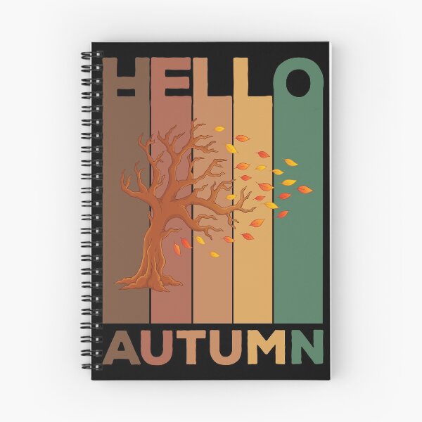 Item preview, Hello Autumn - Retro Vintage Design for Fall lovers designed and sold by Kipcio.
