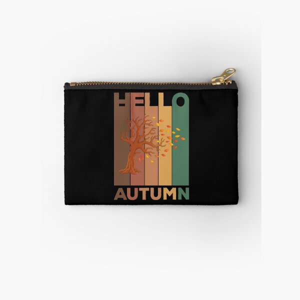 Item preview, Hello Autumn - Retro Vintage Design for Fall lovers designed and sold by Kipcio.