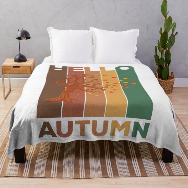 Item preview, Hello Autumn - Retro Vintage Design for Fall lovers designed and sold by Kipcio.