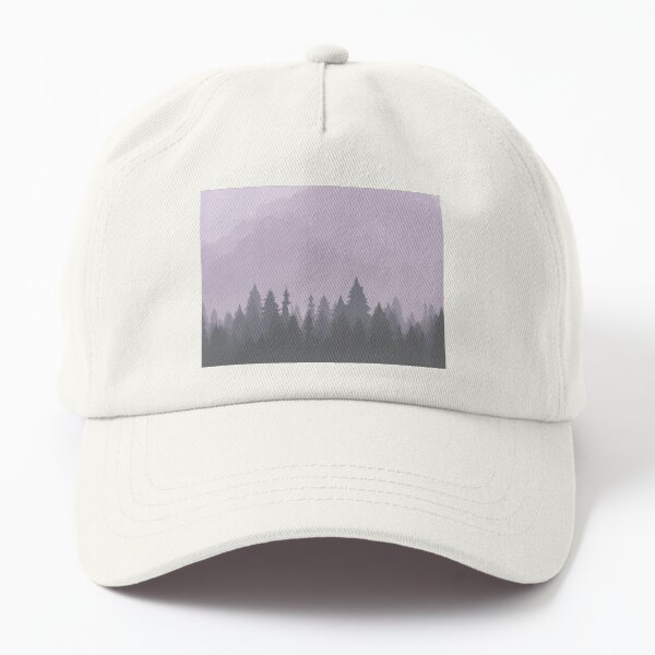 Purple Woods Dad Hat