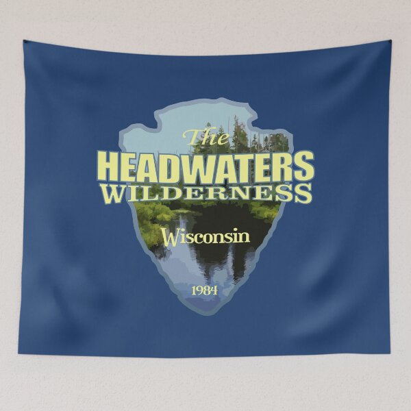 Item preview, Headwaters Wilderness (arrowhead) designed and sold by curranmorgan.