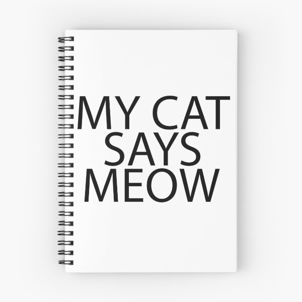 Item preview, My Cat Says Meow designed and sold by Kitty-Cats.