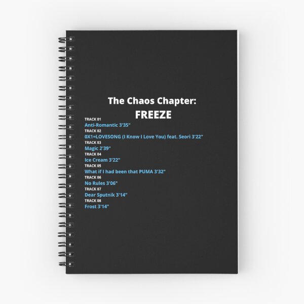 Item preview, TXT The Chaos Chapter: FREEZE Tracklist designed and sold by Aooms123.