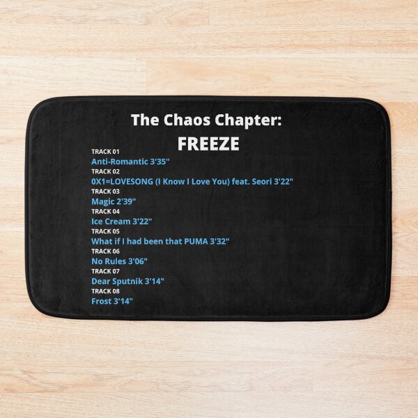 Item preview, TXT The Chaos Chapter: FREEZE Tracklist designed and sold by Aooms123.