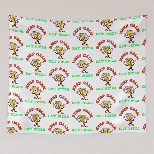 Item preview, Keep Calm and Eat pizza designed and sold by max-art-lvl.