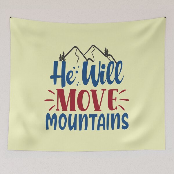 Item preview, He will move mountains light designed and sold by Kidzz.