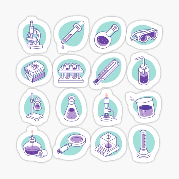 Aperçu de l'œuvre Laboratoire scientifique - Chimie, biologie, éducation, scientifique, microscope, ADN, PCR créée et vendue par jadedscientist.