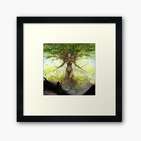 Vitalya, the Origin Tree Framed Art Print
