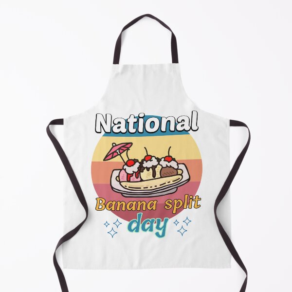 Item preview, National day of the banana split and its lovers designed and sold by Georgeox.