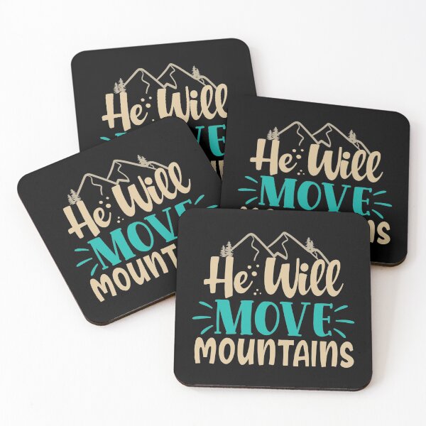 Item preview, He will move mountains - dark designed and sold by Kidzz.