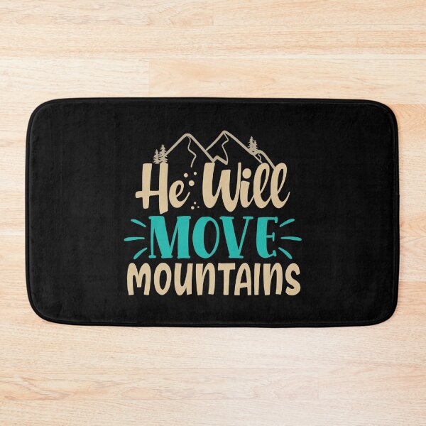 Item preview, He will move mountains - dark designed and sold by Kidzz.