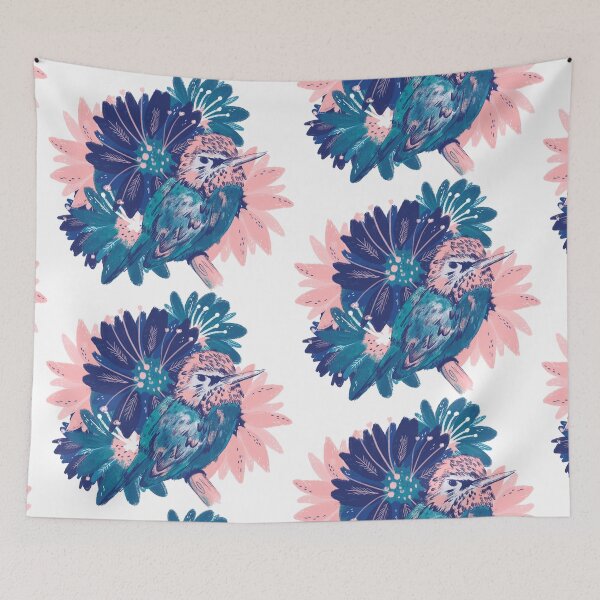 Item preview, Hummingbird Floral designed and sold by Joannemk.