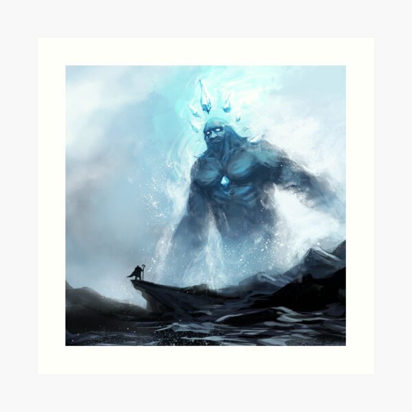 Coldheart Colossus Art Print