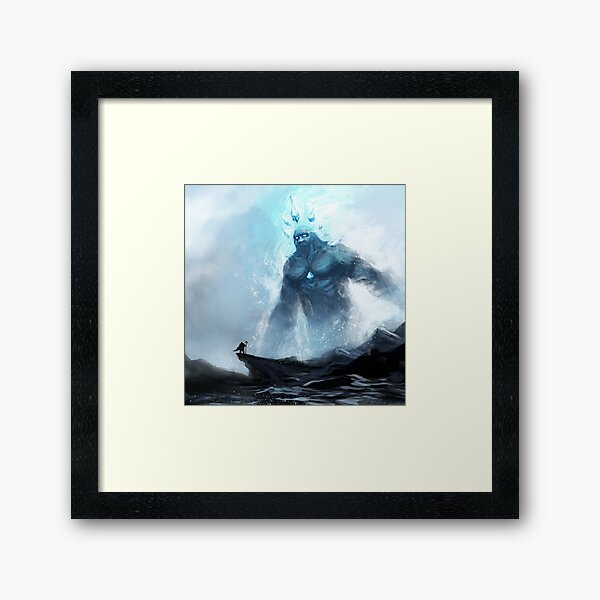 Coldheart Colossus Framed Art Print
