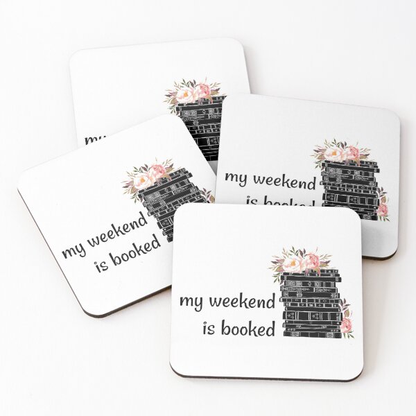 Item preview, My Weekend Is Booked designed and sold by Martini-Four.