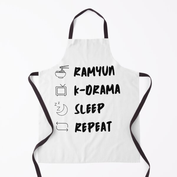 Item preview, RAMYUN, KDRAMA, SLEEP, REPEAT designed and sold by blacksugarkw.