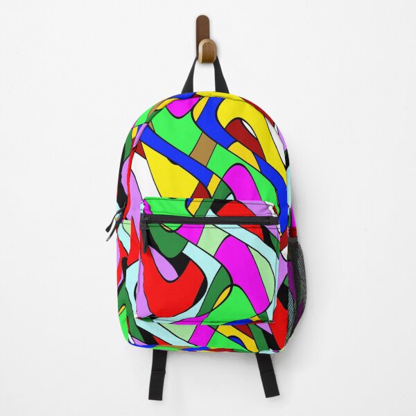 Item preview, Curvy Colorful Line Pattern designed and sold by artistoutfitter.