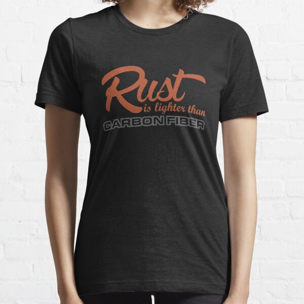 Item preview, Rust is lighter than carbon fiber (1) designed and sold by PlanDesigner.
