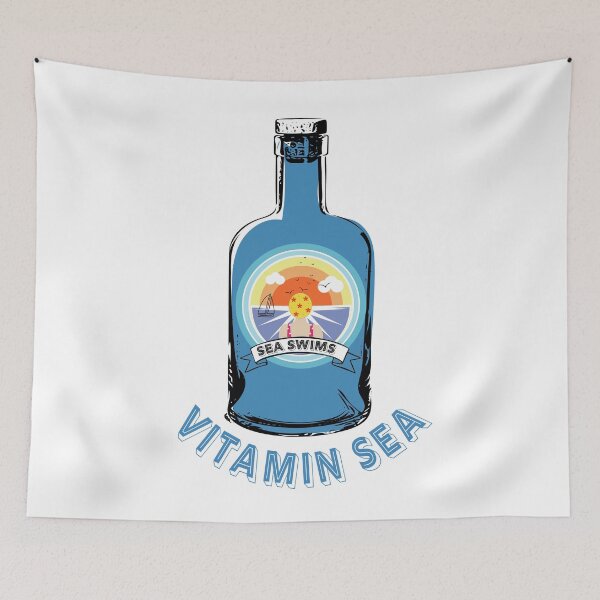 Item preview, wild swimmer sea swims Vitamin Sea  designed and sold by CjbdIOW.