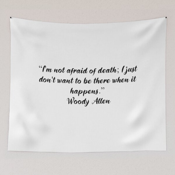 Item preview, Woody Allen Quotes designed and sold by 4ever-Undaunted.