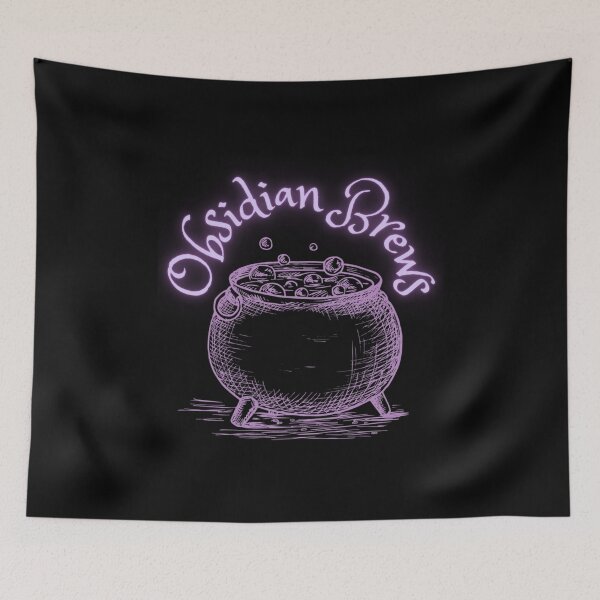 Item preview, Obsidian Brews designed and sold by bendydinosaurs.