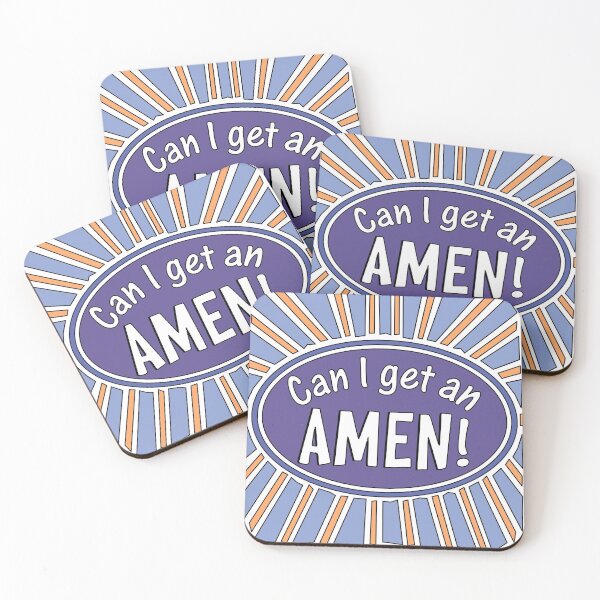 Item preview, Can I get an AMEN! designed and sold by Kathy Kuczek.