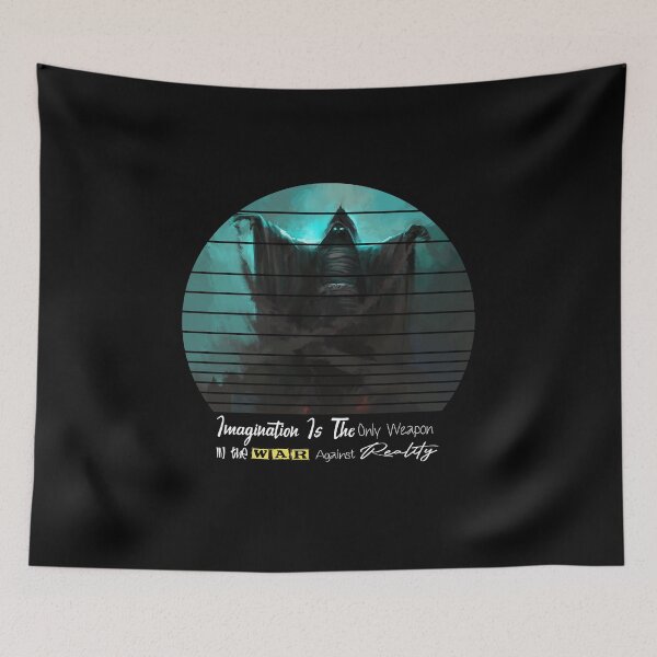 Item preview, imagination is the only weapon in the war against reality  designed and sold by Yonshop.