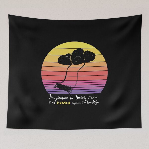 Item preview, imagination is the only weapon in the war against reality  designed and sold by Yonshop.