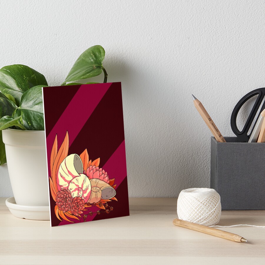 Item preview, Art Board Print designed and sold by Cuterefaction.