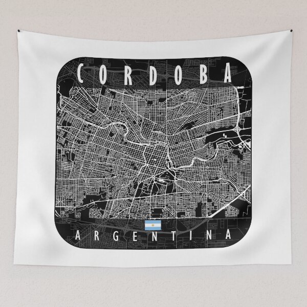 Item preview, CORDOBA MAP ARGENTINA designed and sold by hatimelhag.
