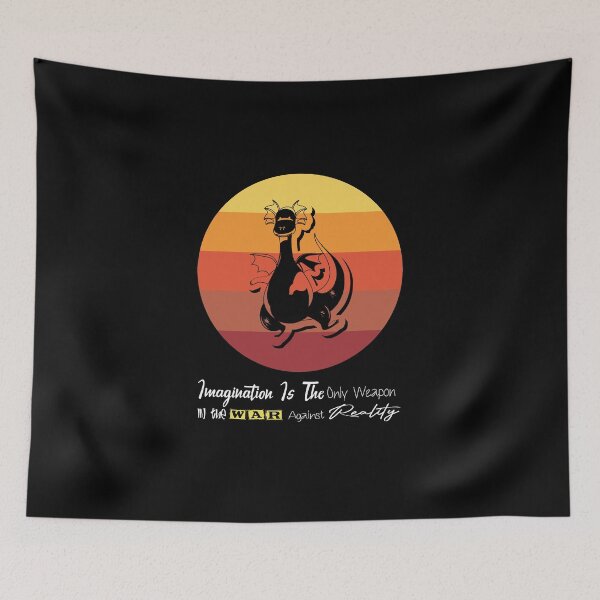 Item preview, imagination is the only weapon in the war against reality  designed and sold by Yonshop.