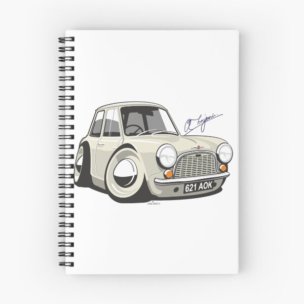 Item preview, Morris Mini Mark 1 caricature designed and sold by car2oonz.