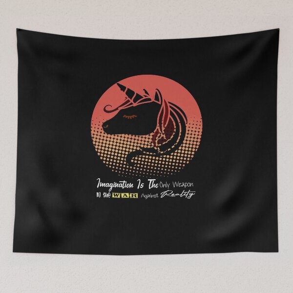 Item preview, imagination is the only weapon in the war against reality  designed and sold by Yonshop.