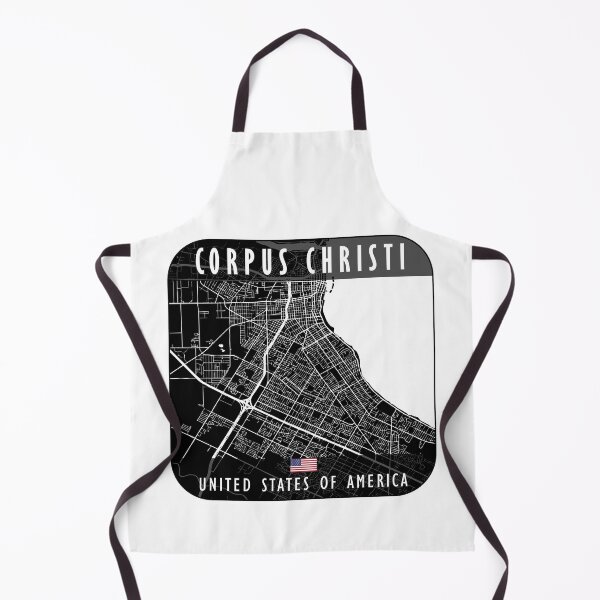Item preview, CORPUS CHRISTI MAP USA designed and sold by hatimelhag.