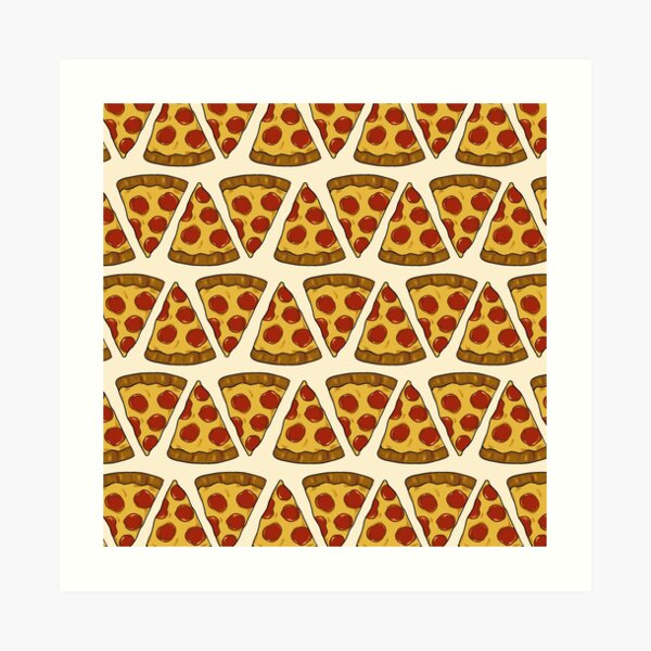 Pizza Power! Art Print