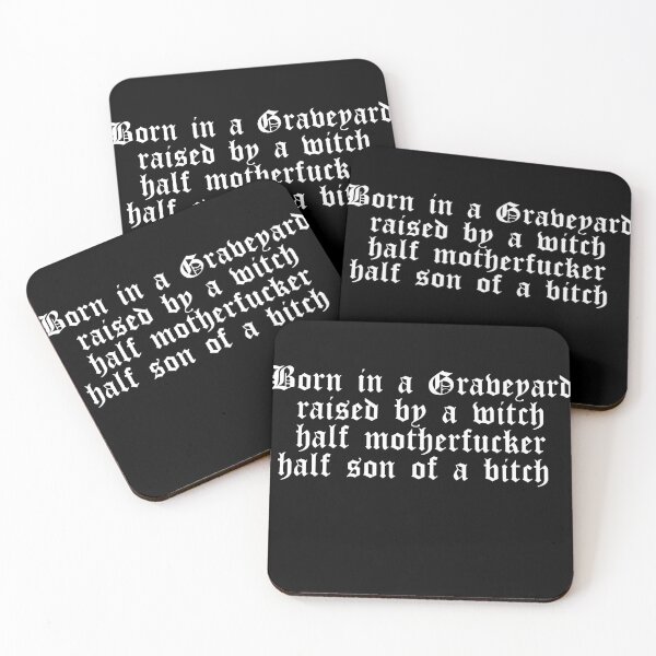 Item preview, BORN IN A GRAVEYARD RAISED BY A WITCH designed and sold by Profashionall.