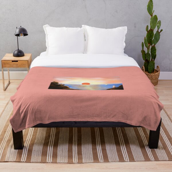 Item preview, Beach Sunset Landscape digital art  designed and sold by MayasPieces.