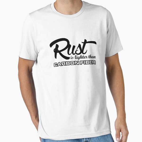 Item preview, Rust is lighter than carbon fiber (5) designed and sold by PlanDesigner.