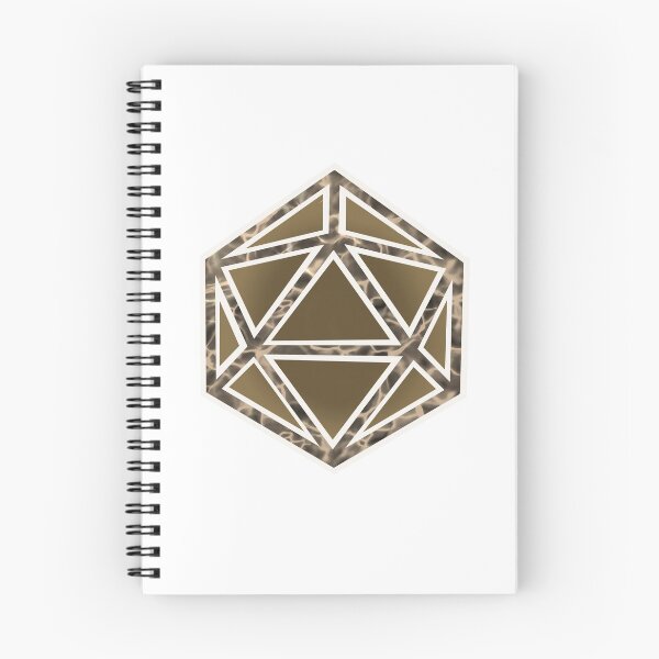 Item preview, Marble d20 - Gold designed and sold by Conner Ballou.