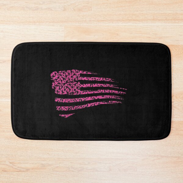 Item preview, Pink Leopard Print Flag Design On White designed and sold by fra02.