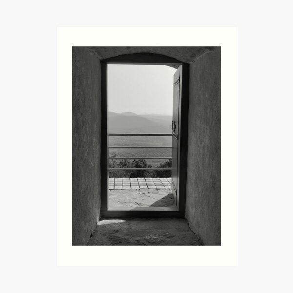 through the door Art Print