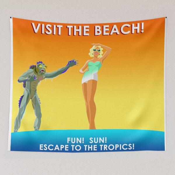 Item preview, Beach Poster designed and sold by Sunshone2.