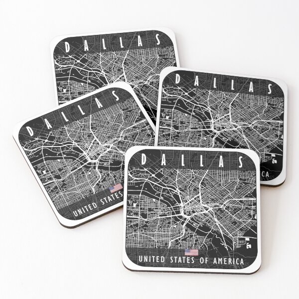 Item preview, DALLAS MAP USA designed and sold by hatimelhag.