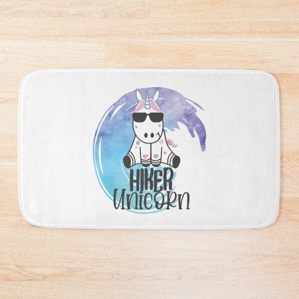 Item preview, Hiker unicorn watercolor designed and sold by Kidzz.