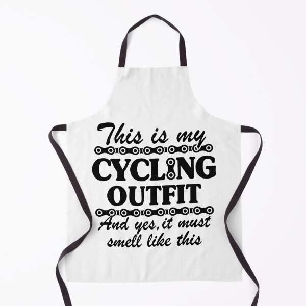 Item preview, This Is My Cycling Outfit Funny Cyclist Gift Biker Biking designed and sold by Stronzi.