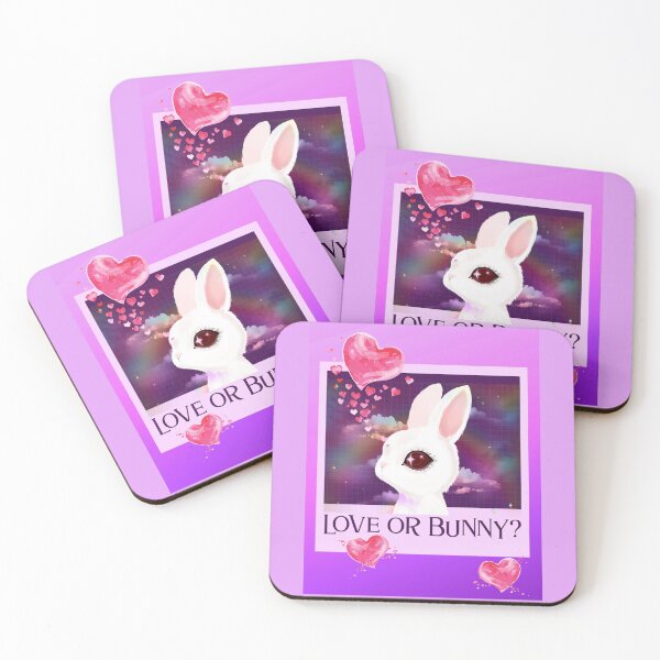 Item preview, Love Or Bunny?  - Bunny Lovers Tee Shirt designed and sold by Leslie Hasty.